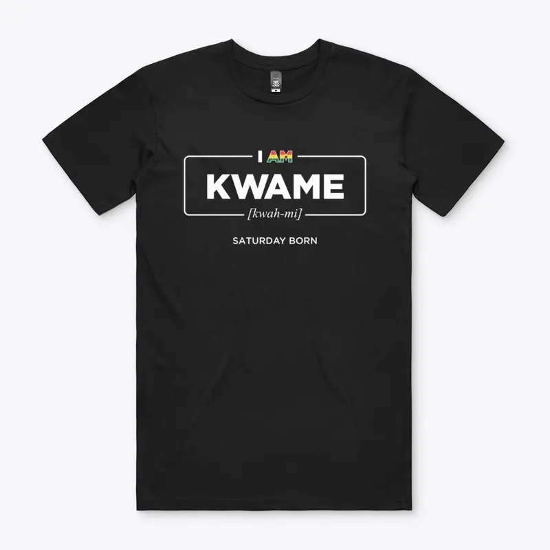 Kwame Ghanaian Name Apparel